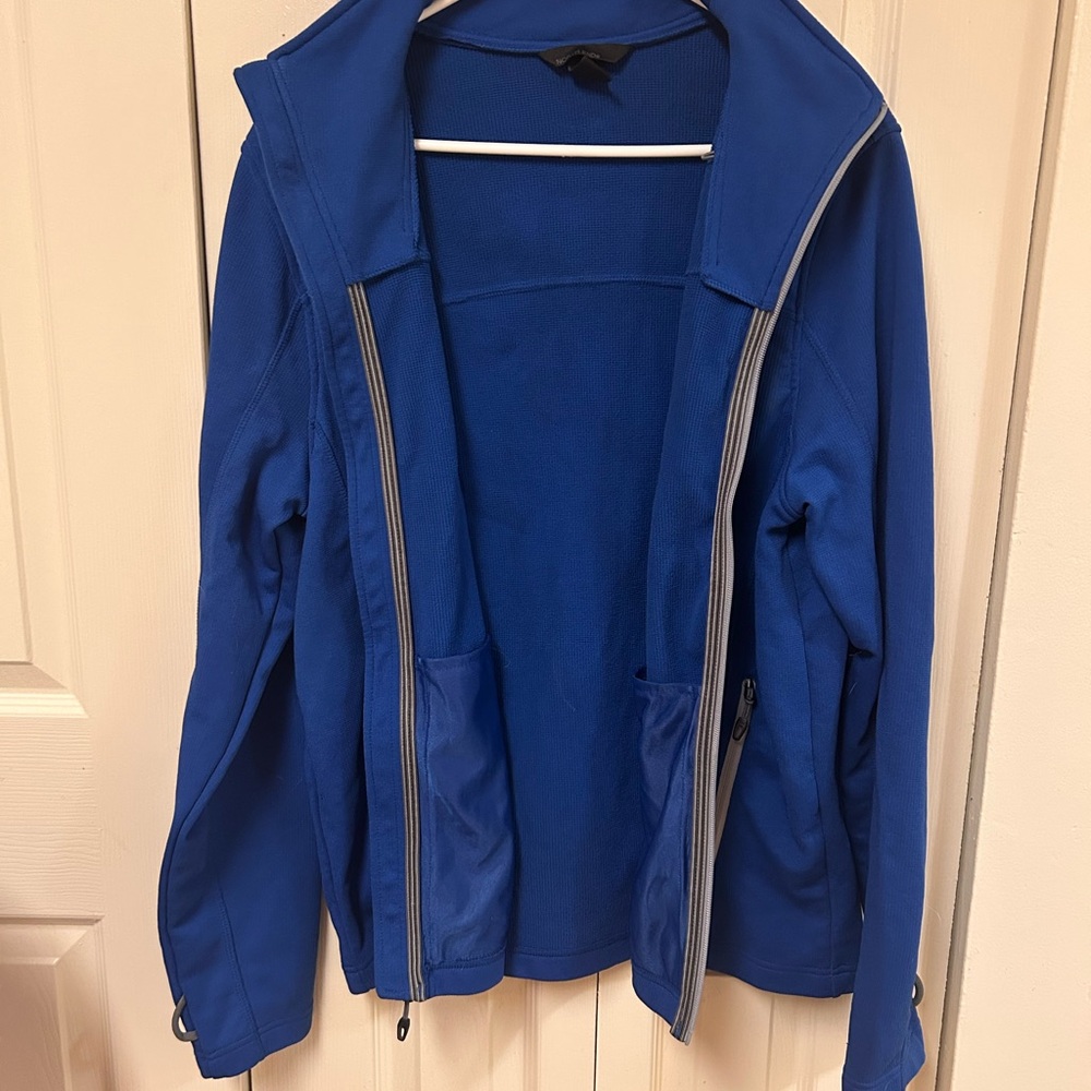 Women's Blue Softshell Jacket - image 3